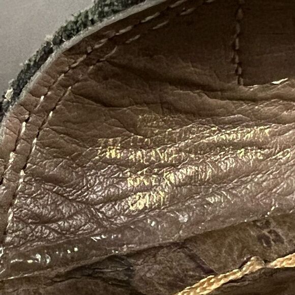 Womens MONTANA Artisan Crafted Perforated Leather Slide Sandals / Size 7 Medium - Picture 8 of 8